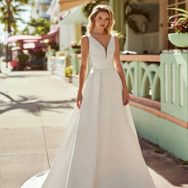 Robe de mariée top rosa clara 2020