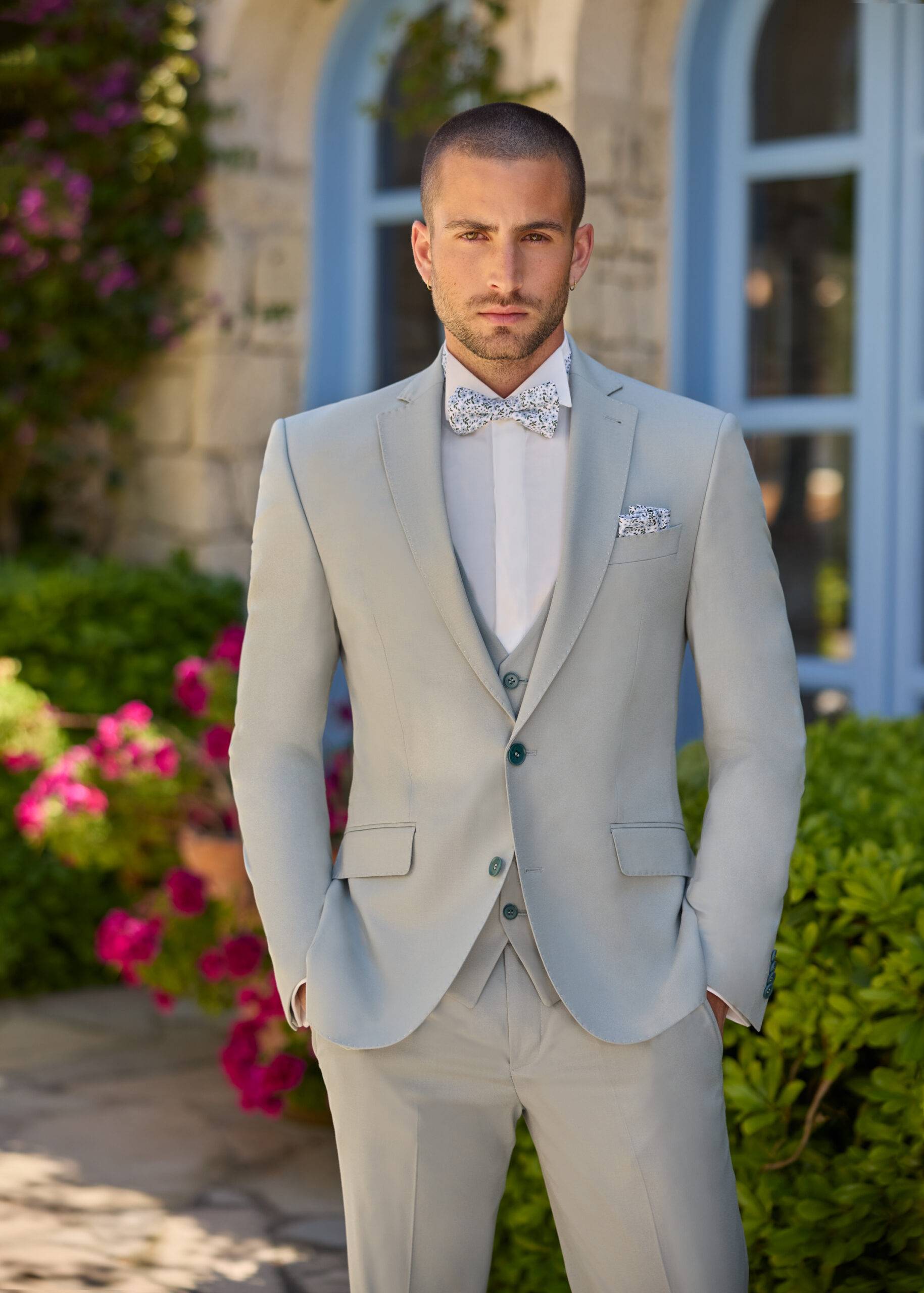 sienne vert sauge Costume homme Sienne – Image 1