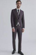 Costume homme bordeaux - 25.24.500