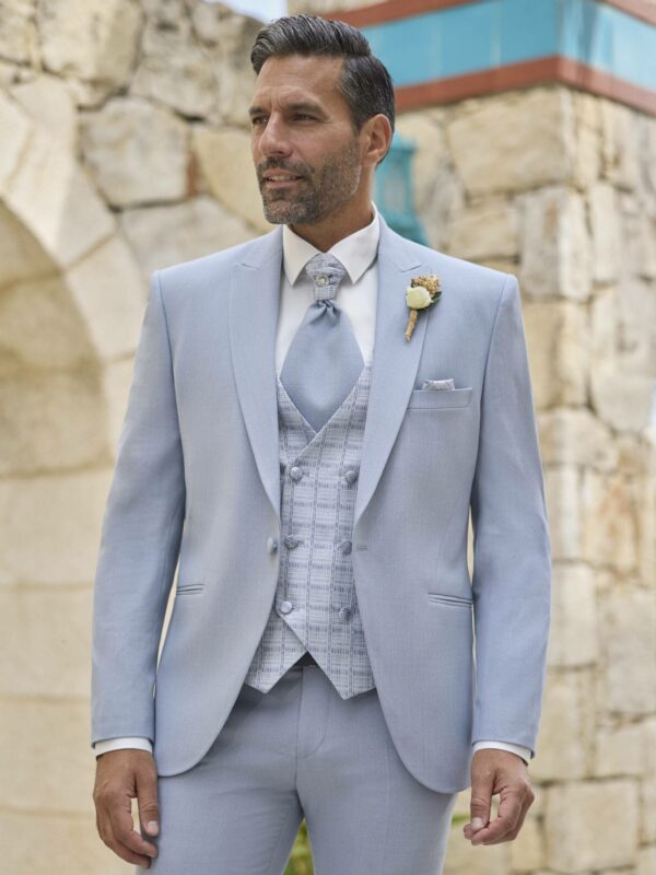 Costume mariage beige Amiens - Cabourg, Empire du marié