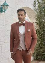 Costume mariage, marine, vert, sauge, beige, terracotta - Come – Image 3