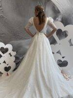Robe longue blanche