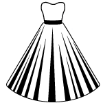robe trapèze