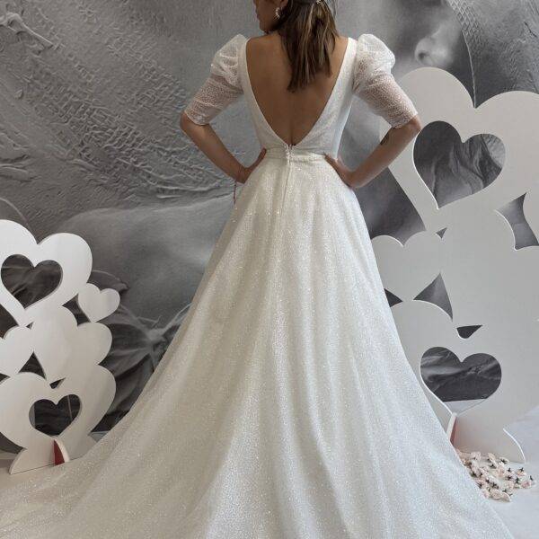 Robe longue blanche