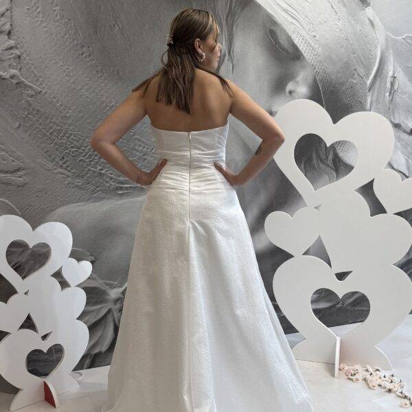 Robe blanche dos